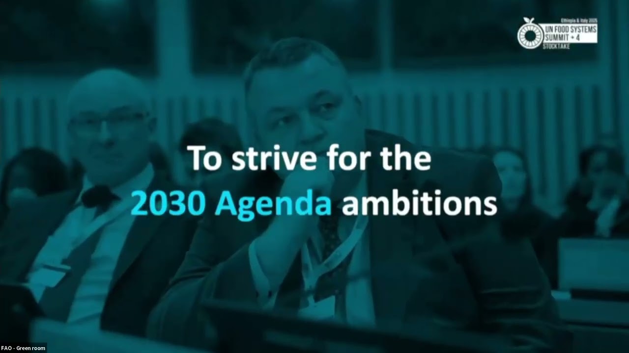 SE18   From Ambition to Action Building on the UNFSS+4 outcomes for food system transformation