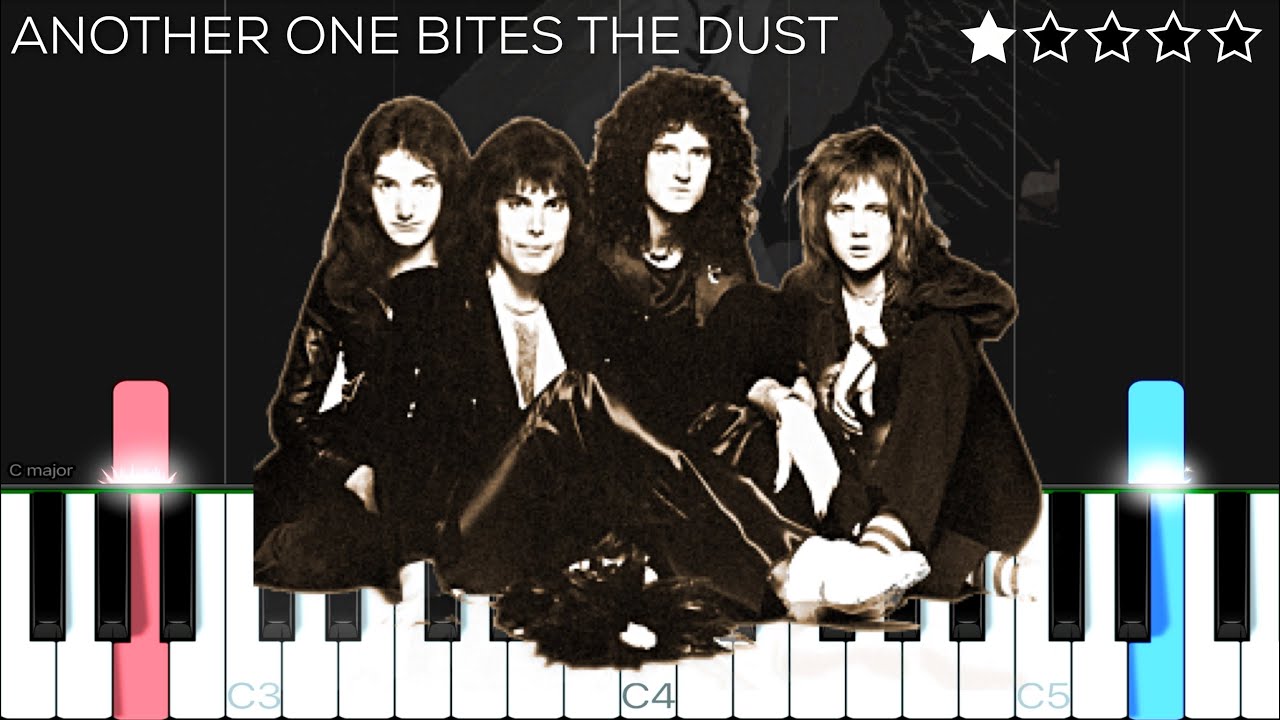 Queen - Another One Bites The Dust | EASY Piano Tutorial