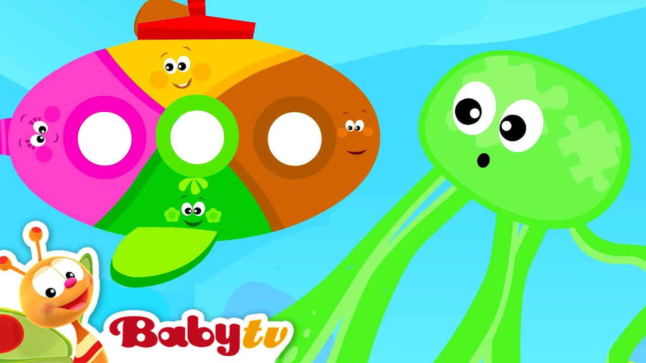 Puzzle Pieces Turn into a Submarine & Rescue an Octopus!  🌊🧩 @BabyTV