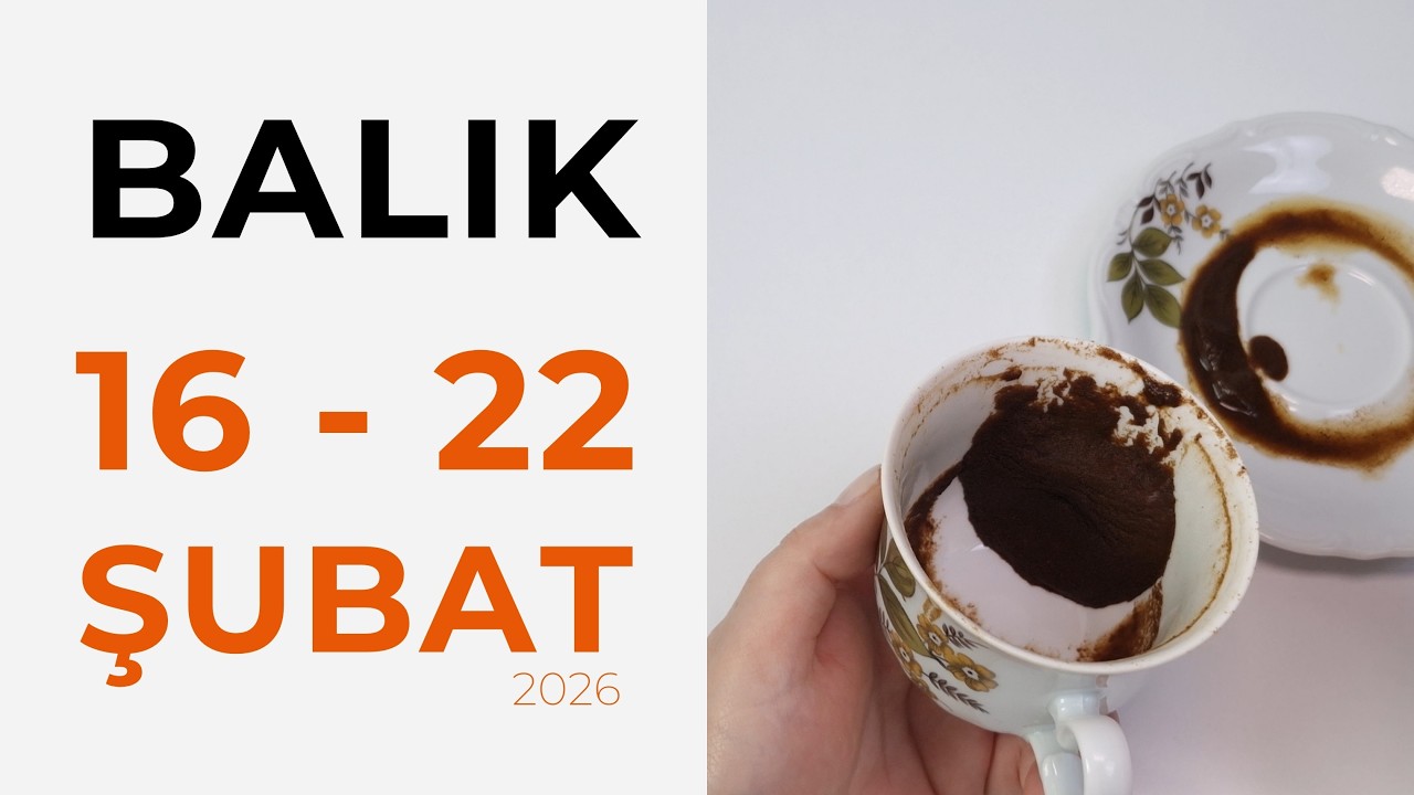 Balık Burcu 16 - 22 Şubat 2026 Kahve Falı ( Haftalık Burç Yorumları )