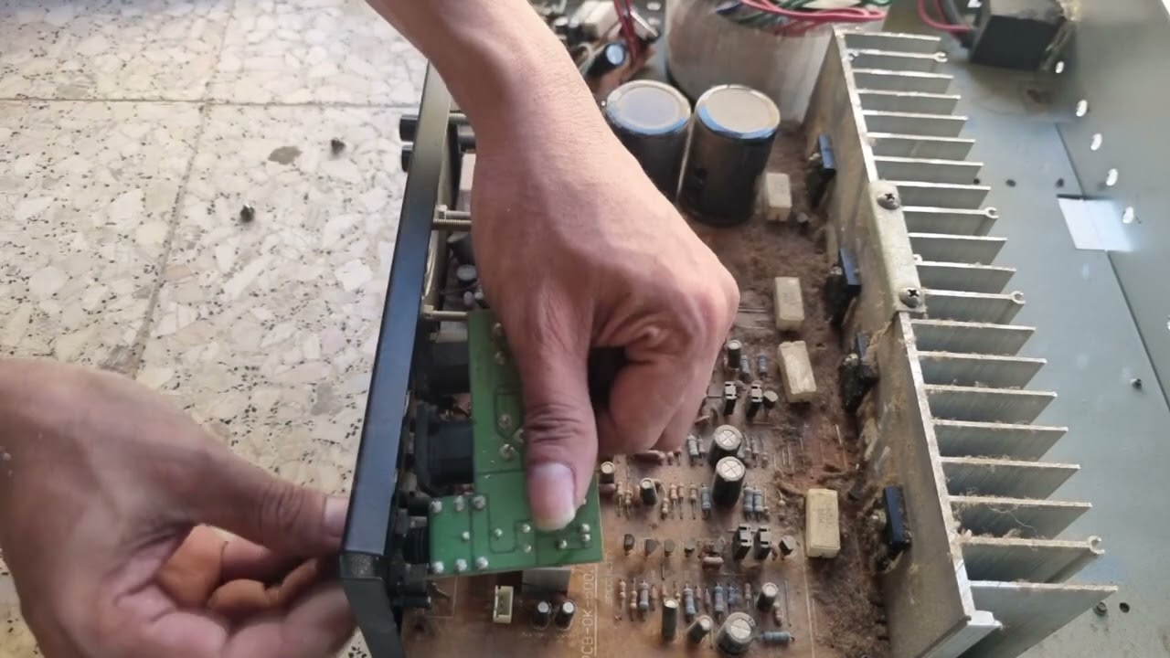 Cara Memperbaiki Power Amplifier LANGPU Km-8100 Bersama Ahebbikk Tutorial Part1