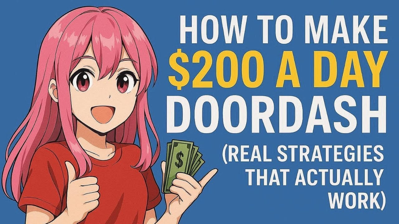 Как зарабатывать 200 долларов в день на DoorDash (реальные стратегии, которые действительно работ...