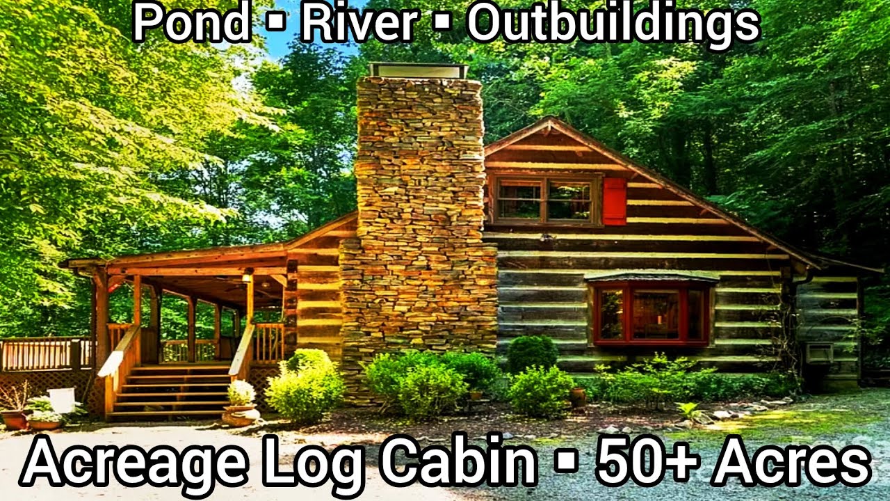 North Carolina Log Cabins For Sale | 50+ Acres | North Carolina Land For Sale | Acreage Cabins
