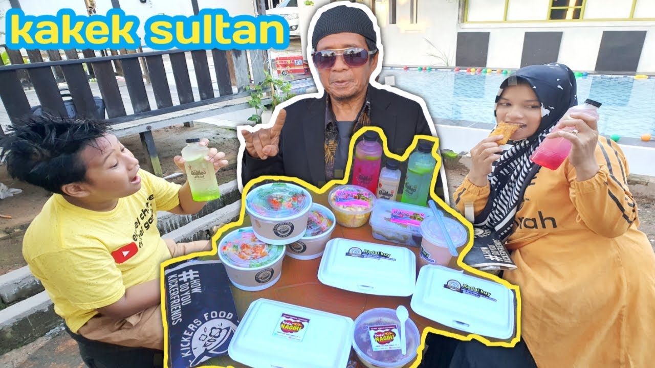 KAKEK JADI SULTAN BORONG DAGANGAN MAHASISWA STIEPAN