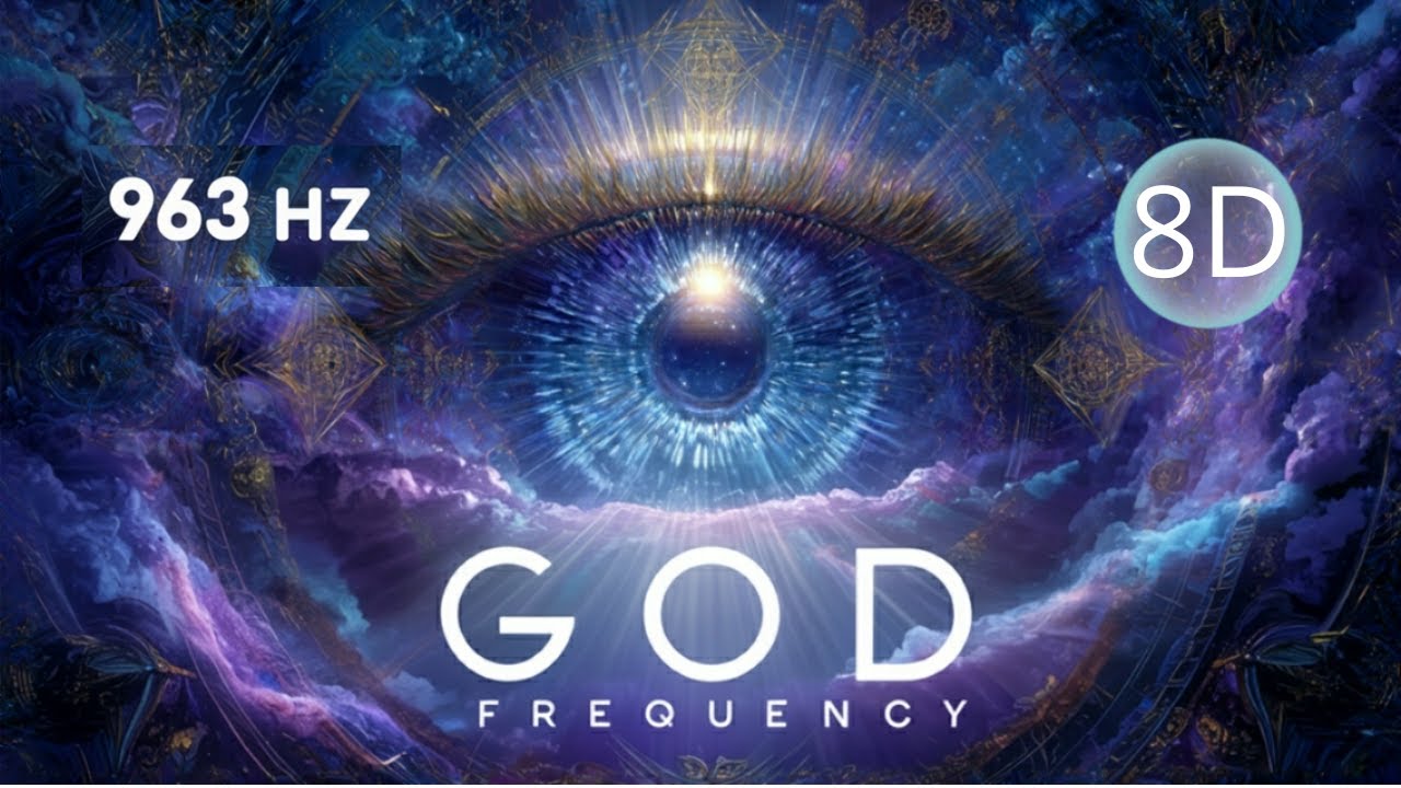 963 Hz God Frequency in 8D | Divine Healing & Pineal Gland Activation