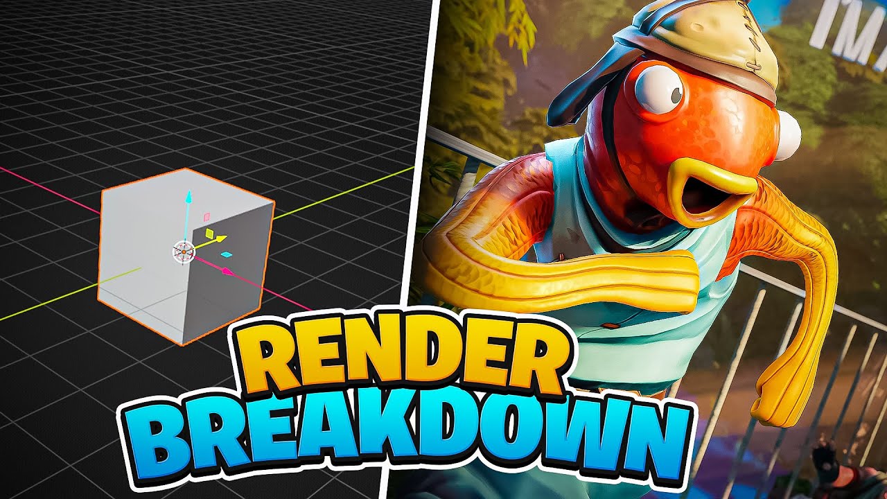 HOW TO make a 3D Render - Blender Tutorial & Tips - Breakdown