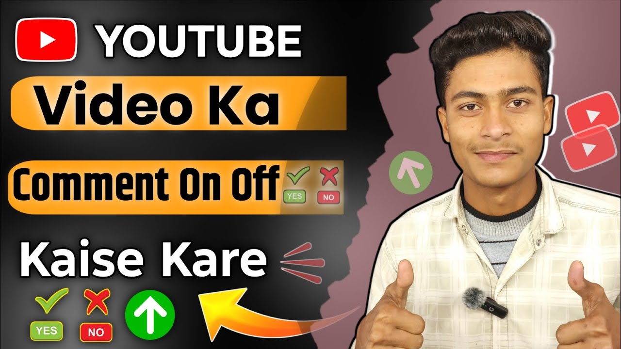 Youtube Video Ka Comment On Off Kaise Kare | Youtube Video Ka Comment Band Chalu Kaise Kare
