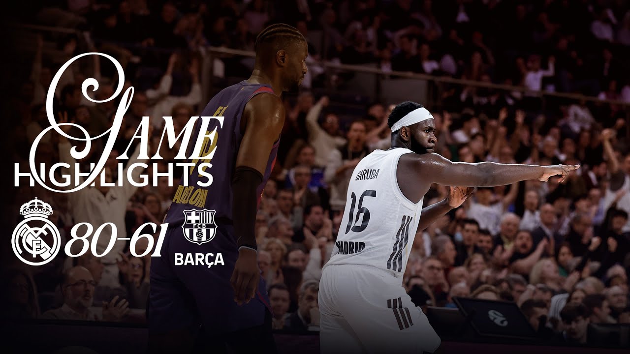 Real Madrid 80 - 61 Barça | Euroleague