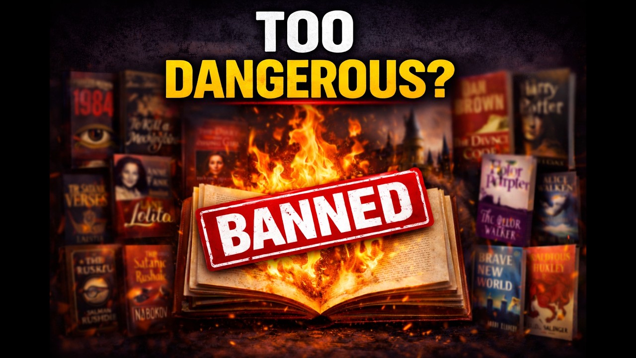 Top 10 Banned Books around the world That Shook the World