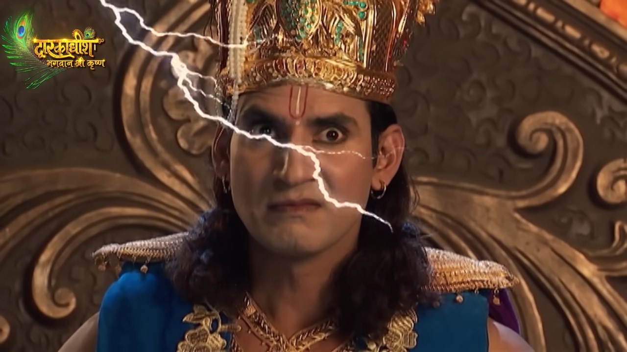 श्री कृष्ण के हमले से परेशान हुआ नकली भगवान पौंड्रक | द्वारकाधीश - भगवान श्री कृष्णा