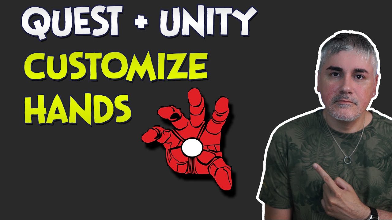 Unity XR - How to change the way your hands look in your Quest games using VRIF
