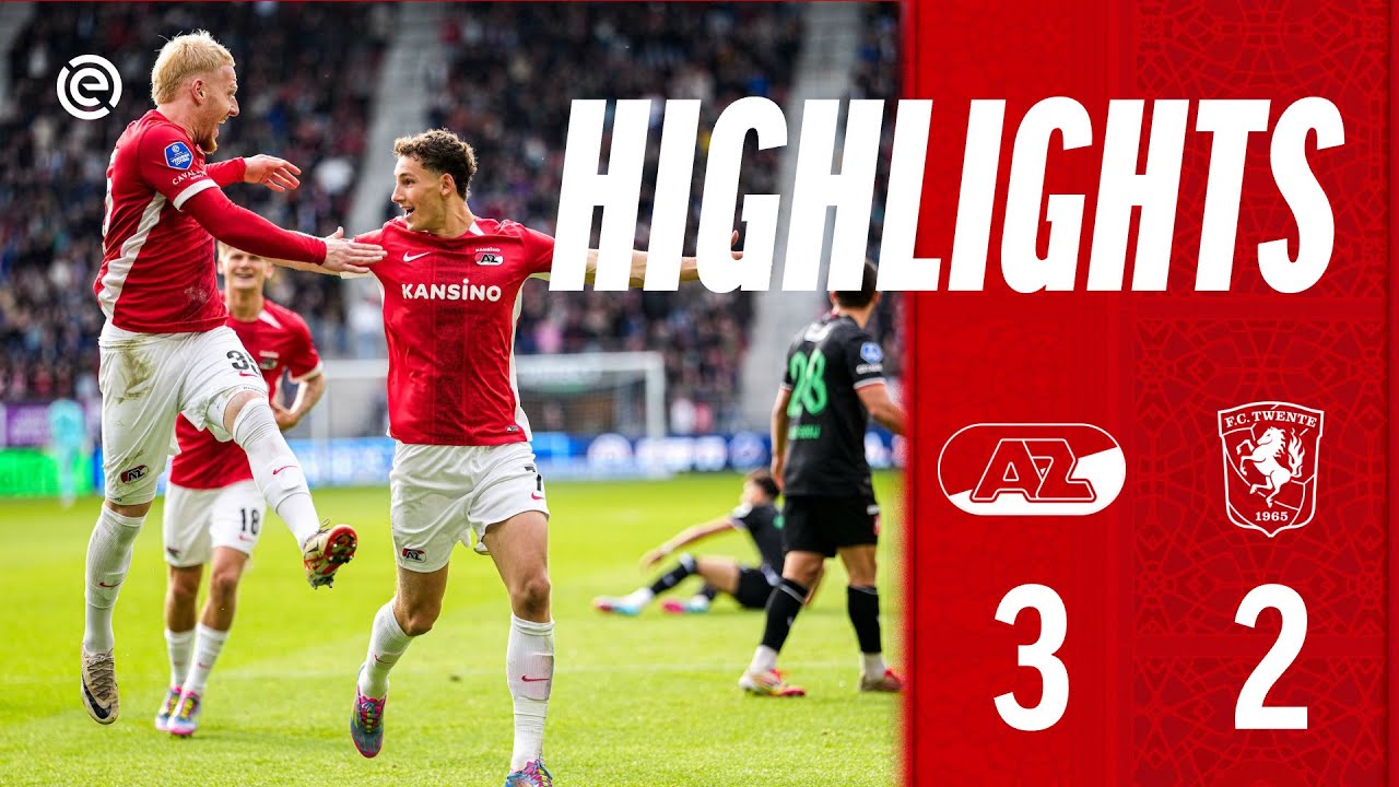 AZ - FC Twente // Highlights