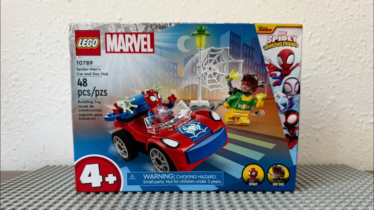 Lego Spiderman vs Doc Ock #lego #legobuild #legomarvel #marvel #spiderman 