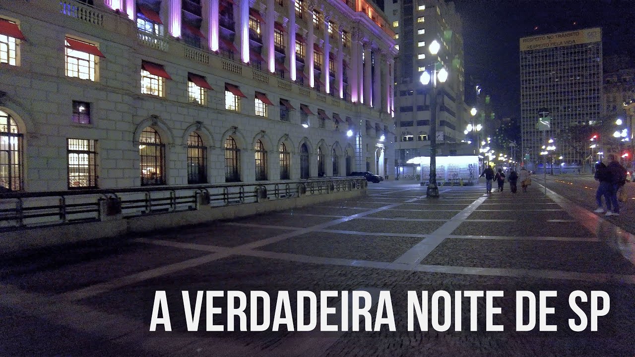 AVENIDA SÃO LUIS E LUGARES CLÁSSICOS | São Paulo NOTURNA