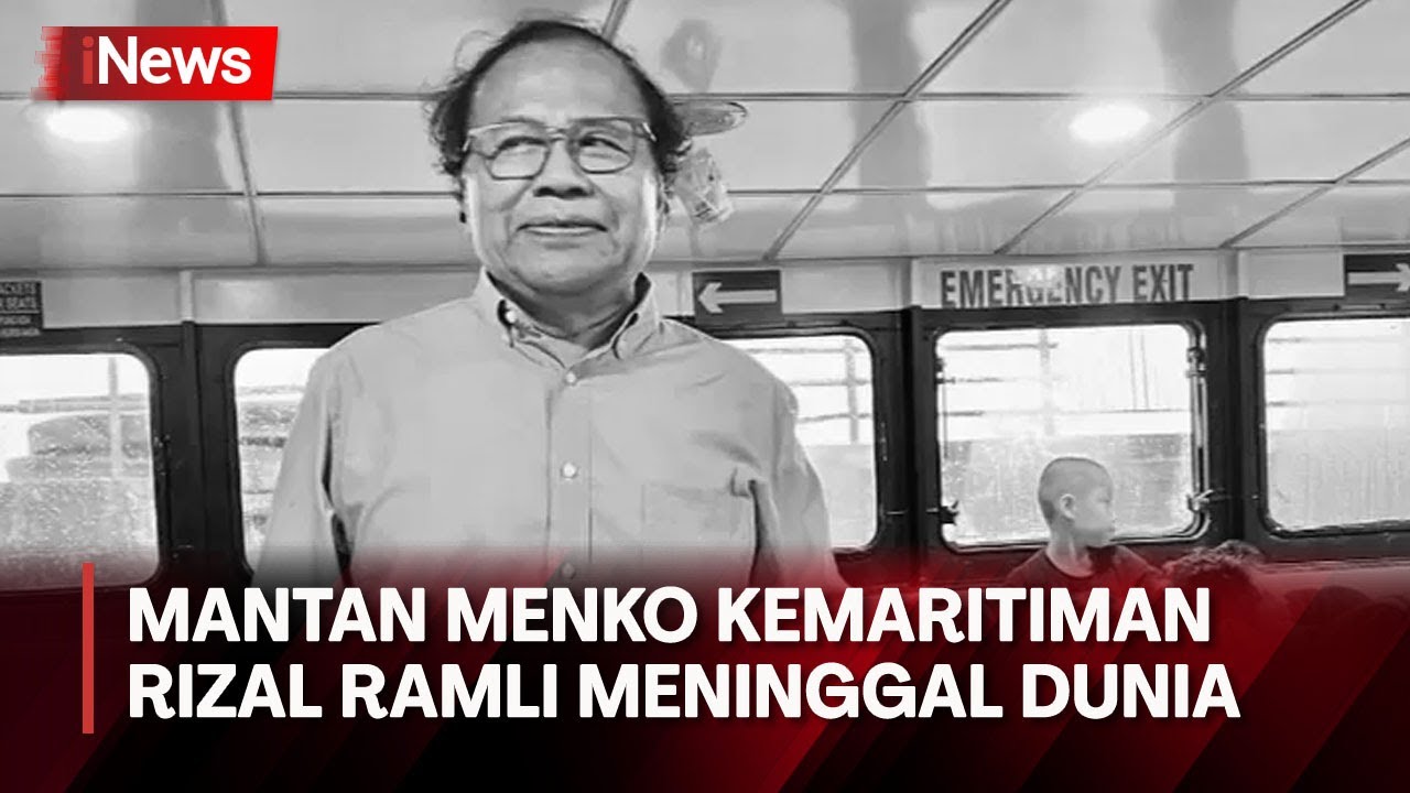 Mantan Menko Kemaritiman Rizal Ramli Meninggal Dunia