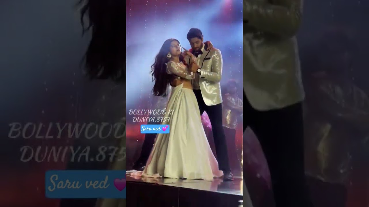 saru ♥️ ved love story sense #dance #saru #sarukiduniya #saruzeetv 💖😍💜💖💕♥️❤️💘❣️