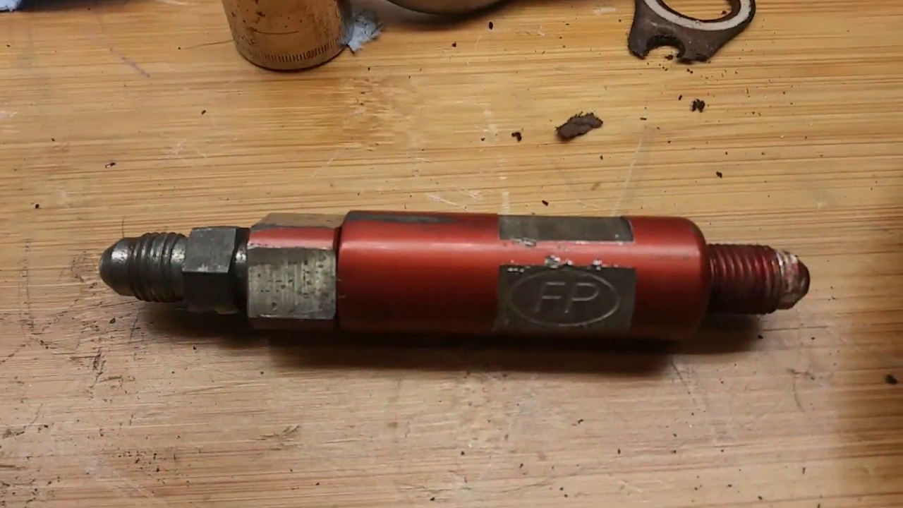 Inspection and cleaning of inline turbo oil filter