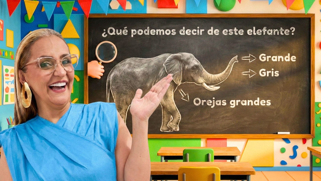 Todo sobre la Descripci&oacute;n Oral: mediante adjetivos y sustantivos