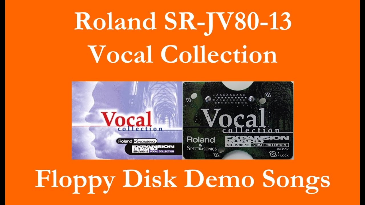 Roland SR-JV80-13 Vocal Collection Demo Songs