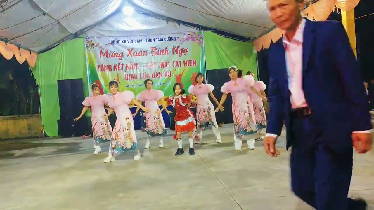 Nụ cười Xuân văn nghệ thôn 7 xã Vĩnh Am