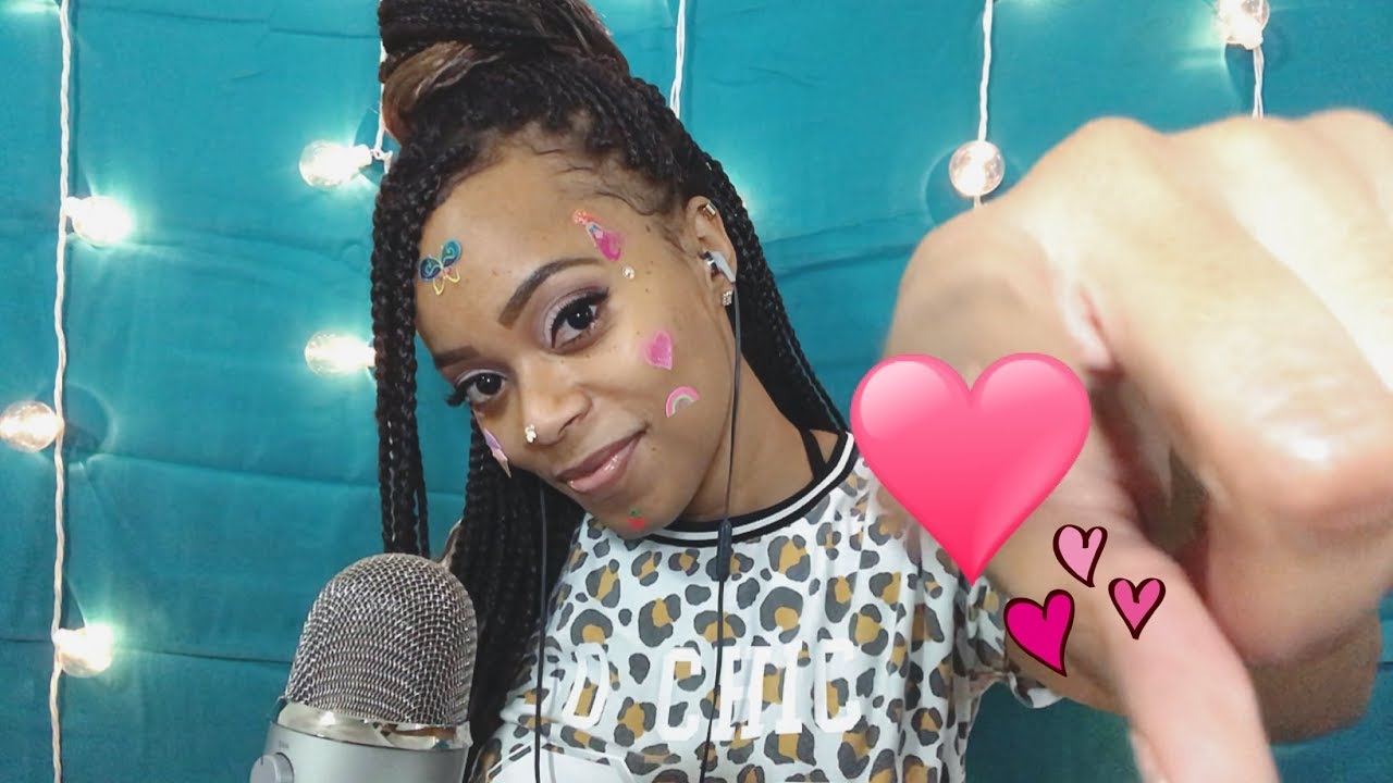 💗 ASMR  💗 Friend Gives You Stickers & Tingles ✨ Role Play