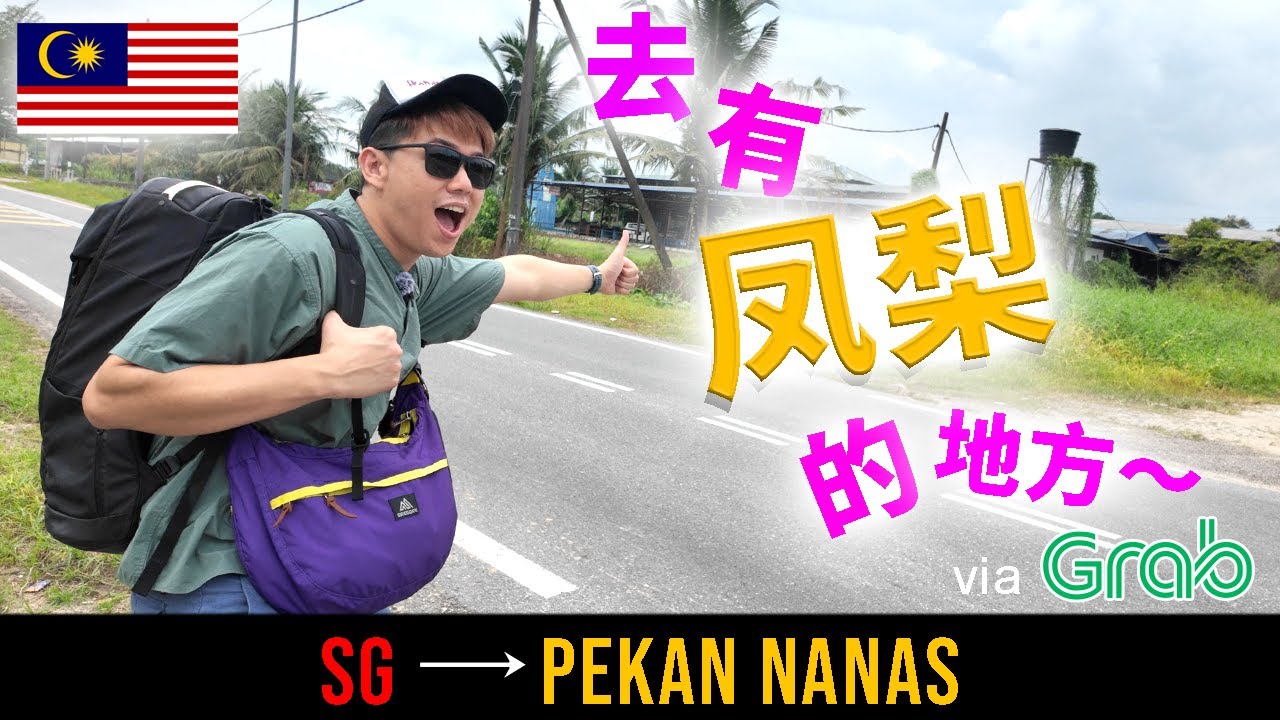 Exploring Johor by Grab | Small Town Vibes of Msia去有凤梨的地方｜人情味够力够力 (Pekan Nanas)