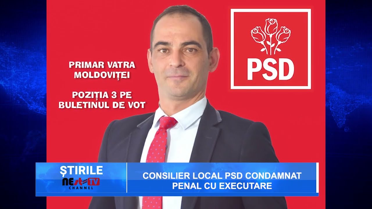 Consilier local condamnat penal cu executare
