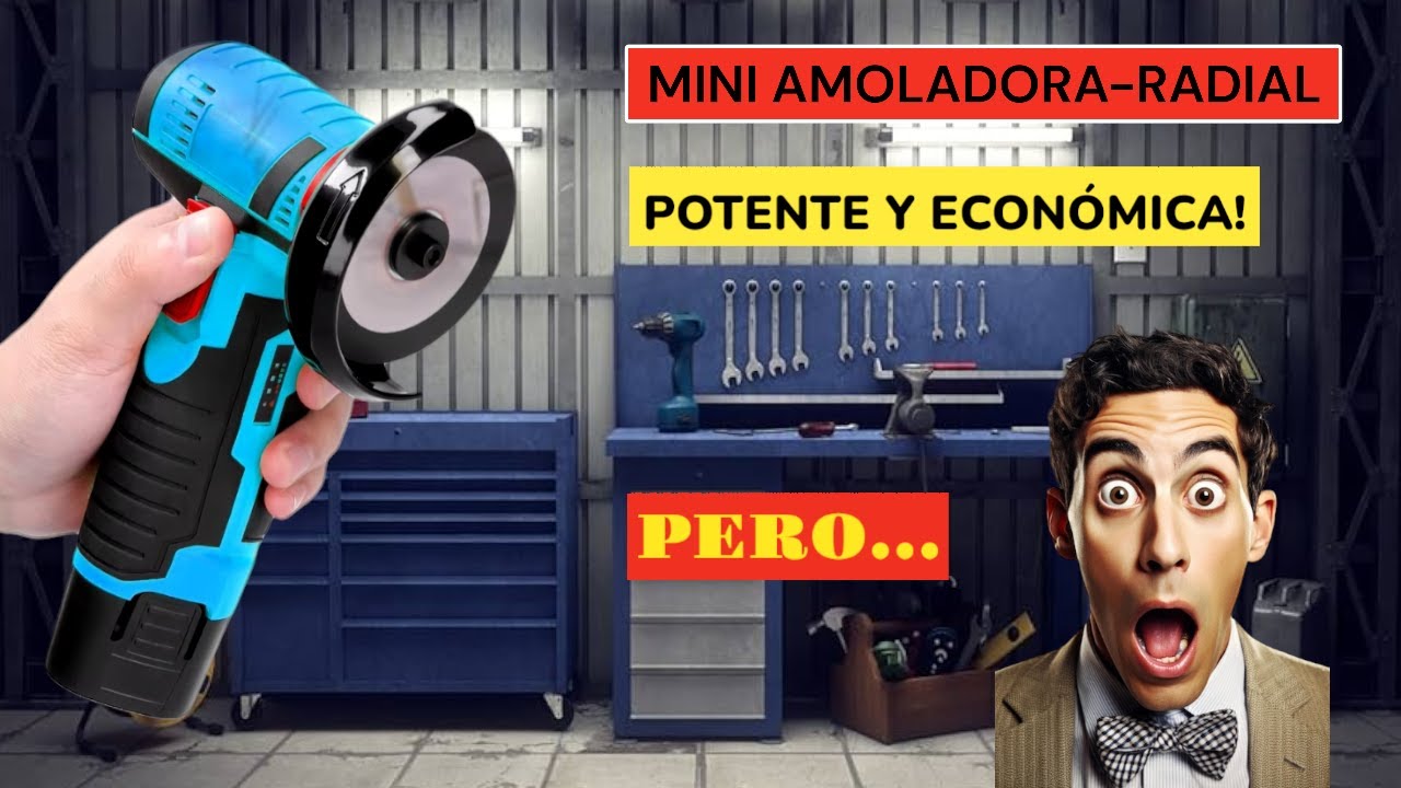 MINI AMOLADORA-RADIAL SÚPER ECONÓMICA Y MUY POTENTE!!