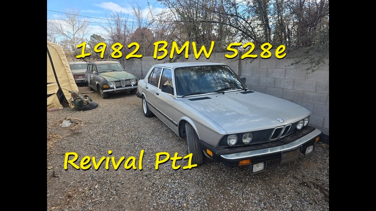 Ремень ГРМ и топливный бак BMW 528e Revival 1982 года