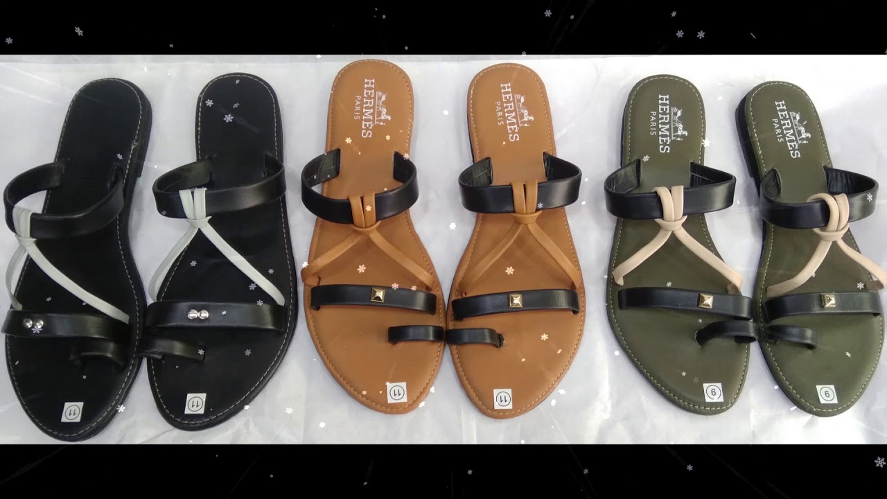LOKA LEATHER DESIGN (AMBUR) Best pure leather ladies fashion chappal collections