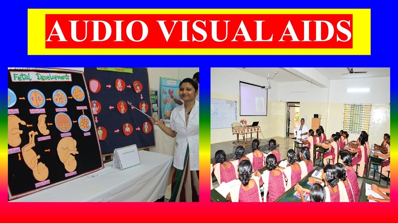 AUDIO VISUAL AIDS || Educational Media  || Nursing Education