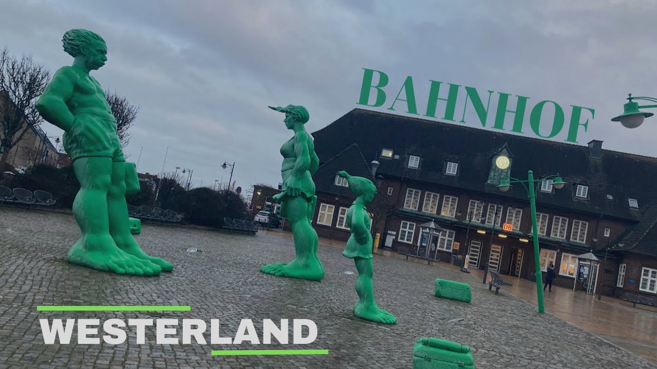 Westerland/Sylt/2022 May 🇩🇪      (Walking in Bahnhof _ ZOB)