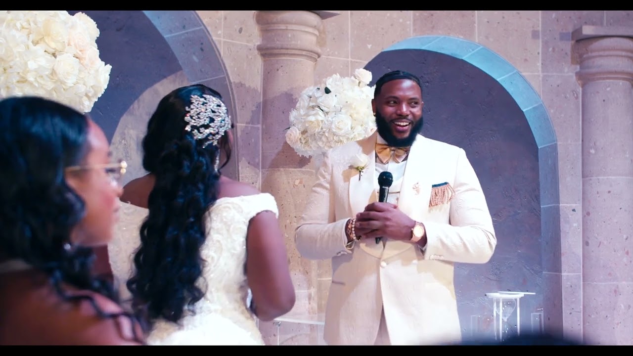 Terrance and Shawna Wedding at The Bell Tower on 34th in Houston, Texas