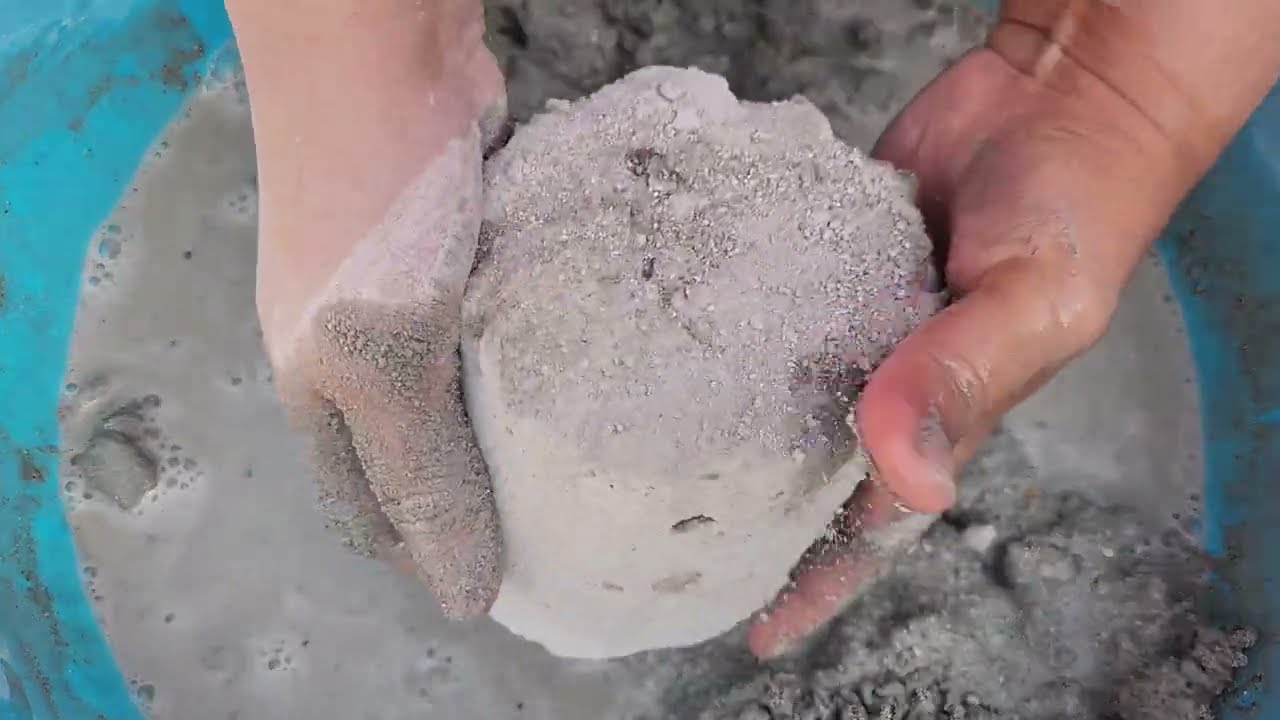 White sand| Water crumbling | KHSH ASMR