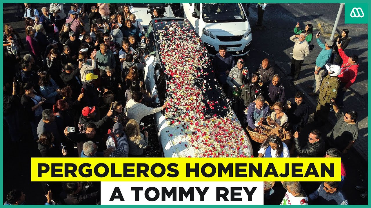 Homenajean a Tommy Rey: Pergoleros despiden a querido artista chileno