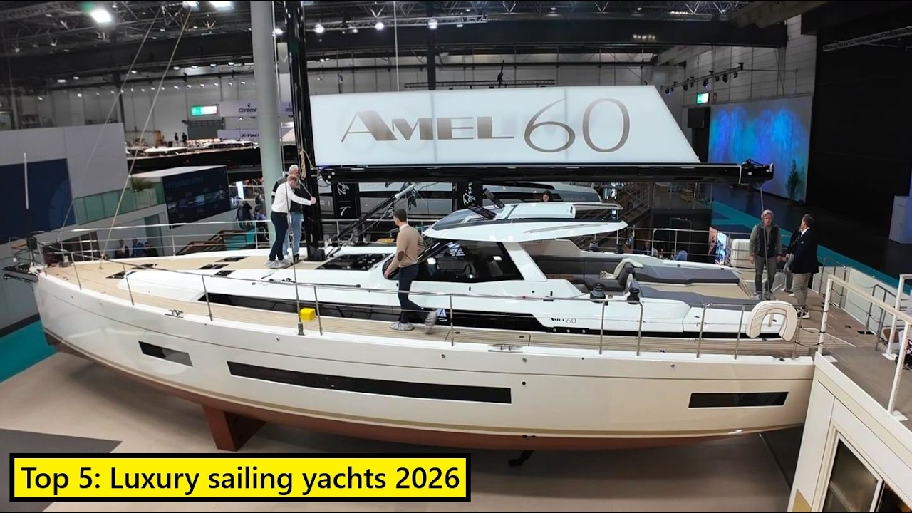 Top 5 Luxury sailing yachts 2026
