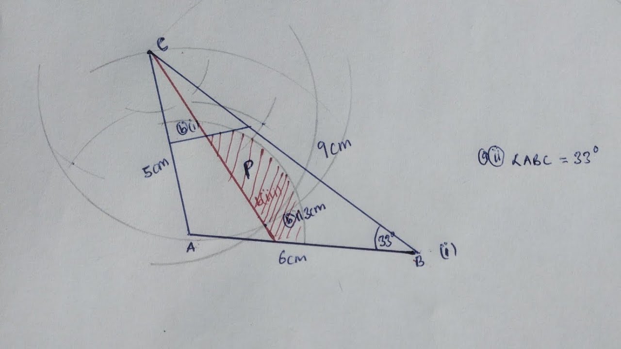 Construction -2021 Mathematics Paper 2 Question 6 | internal|