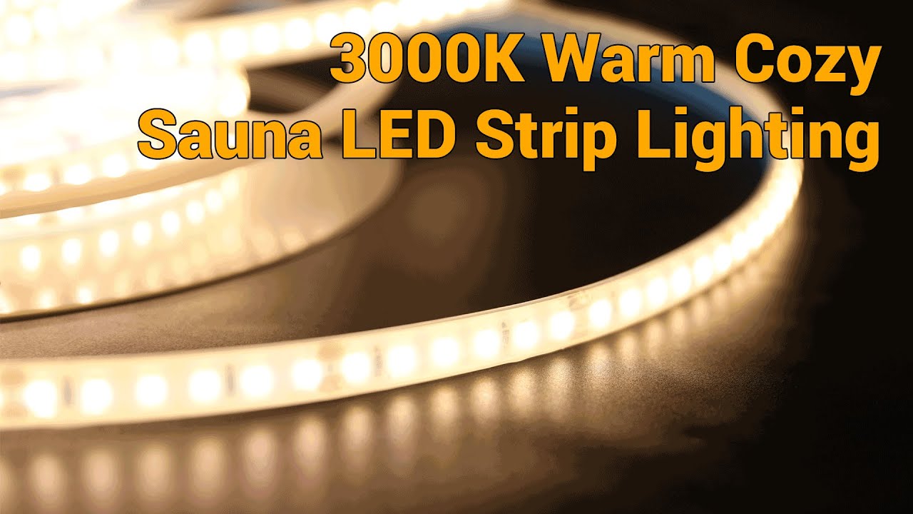 3000K Cozy Sauna House Lighting | SuperLightingLED