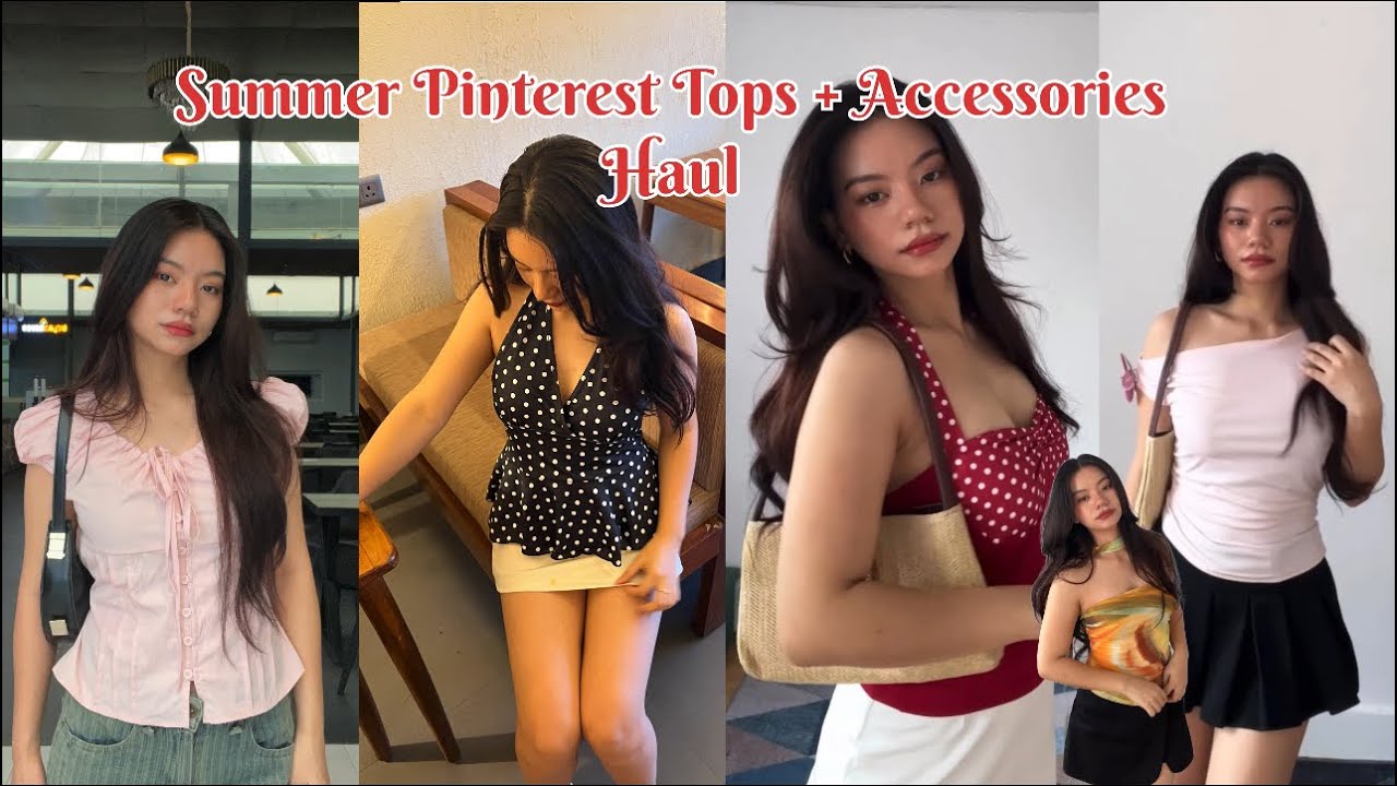 SUMMER HAUL | Pinterest Tops + Accessories from Savana 