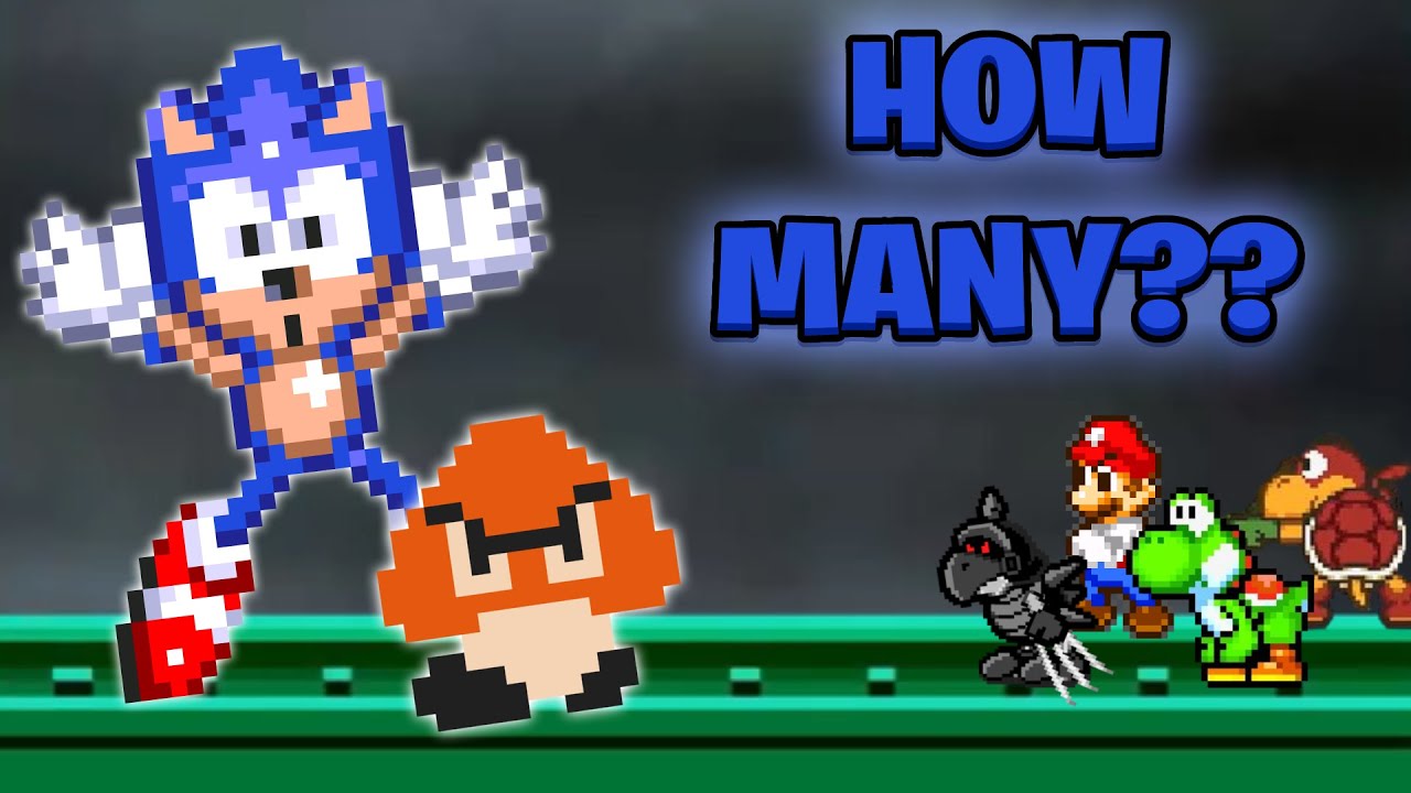 How many Sonics will it take to beat the Mario verse?