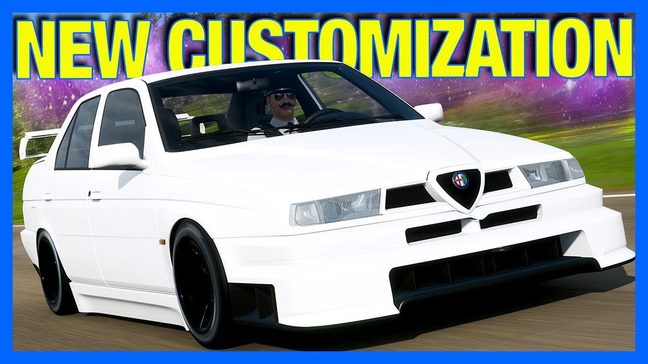 Forza Horizon 4 : The ULTIMATE Customization!! (FH4 Alfa Romeo 155)
