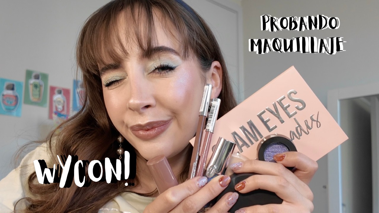 💄PROBANDO LA MARCA ITALIANA DE MAQUILLAJE WYCON!💄 - Ro Contardo