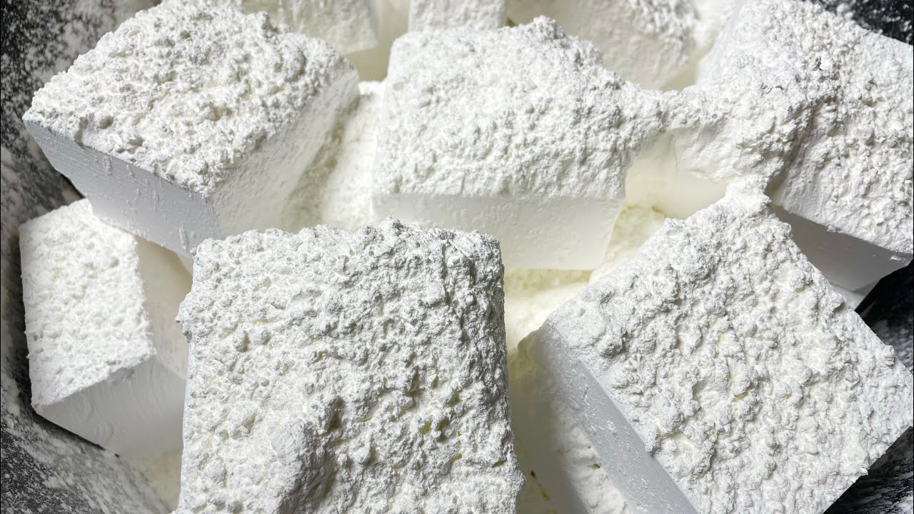 24 Chalk Blocks with Cornstarch