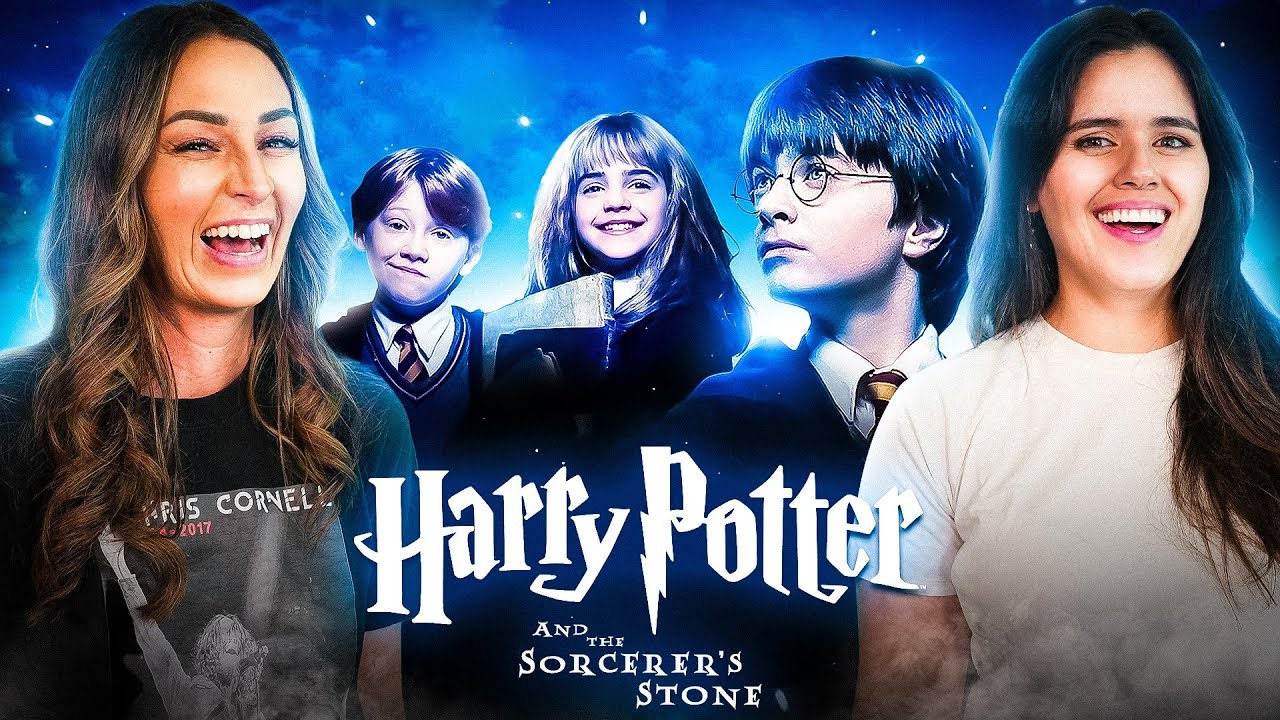 The girls watch HARRY POTTER and the SORCERER'S STONE || Movie Commentary