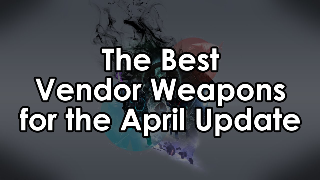 Destiny Taken King: The Best April Update Vendor Weapons