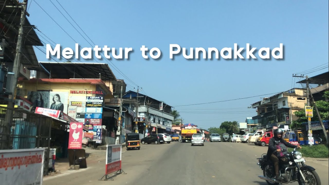 Driving from Melattur to Punnakkad 4K | Kerala | India