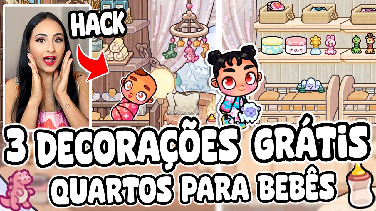 3 DECORAÇÕES DE QUARTOS PARA BEBÊS, TUDO GRÁTIS, NO PAZU AVATAR WORLD HOUSE MAKER,MANSÃO MAKER FREE
