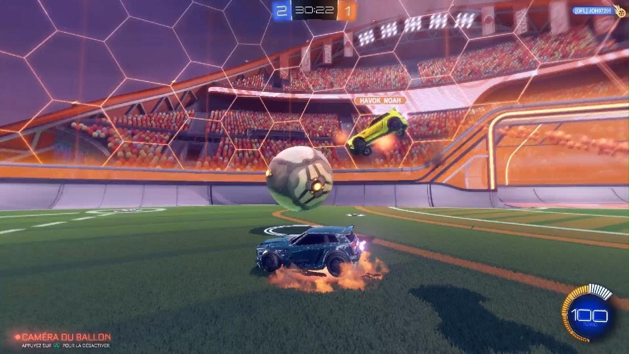 Rocket League 2v2 incroyable 😜