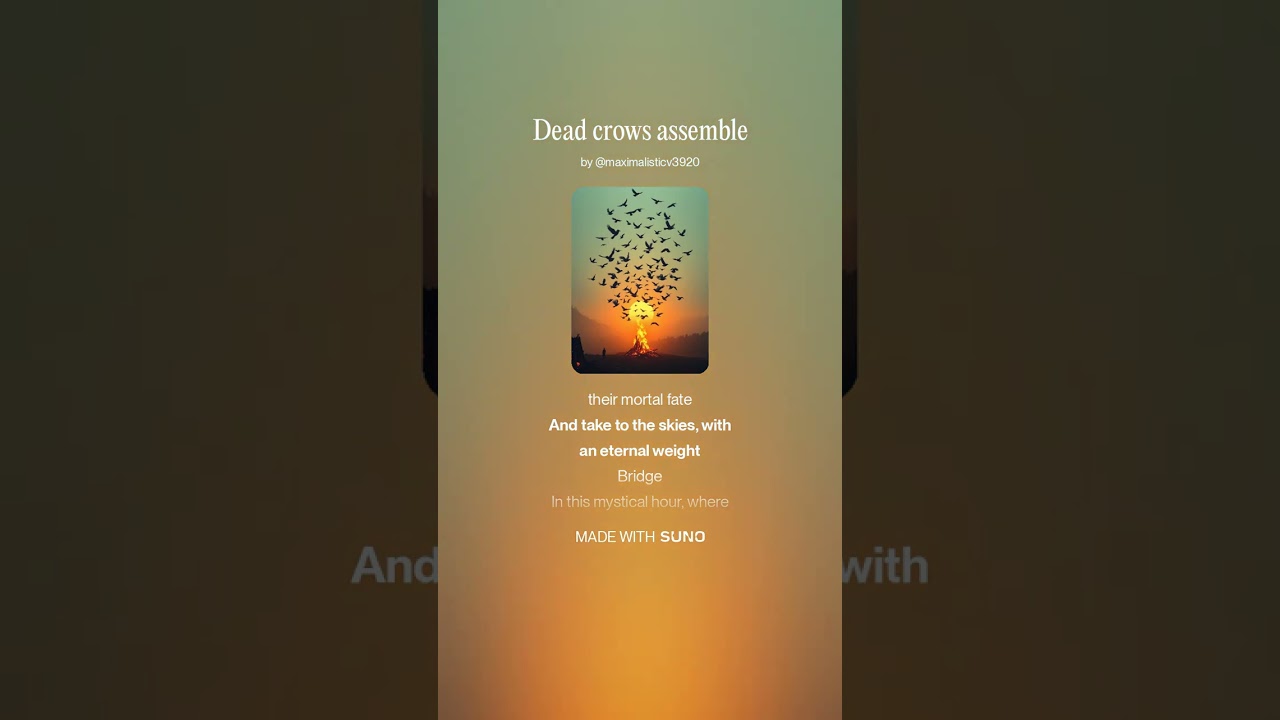 Dead crows assemble