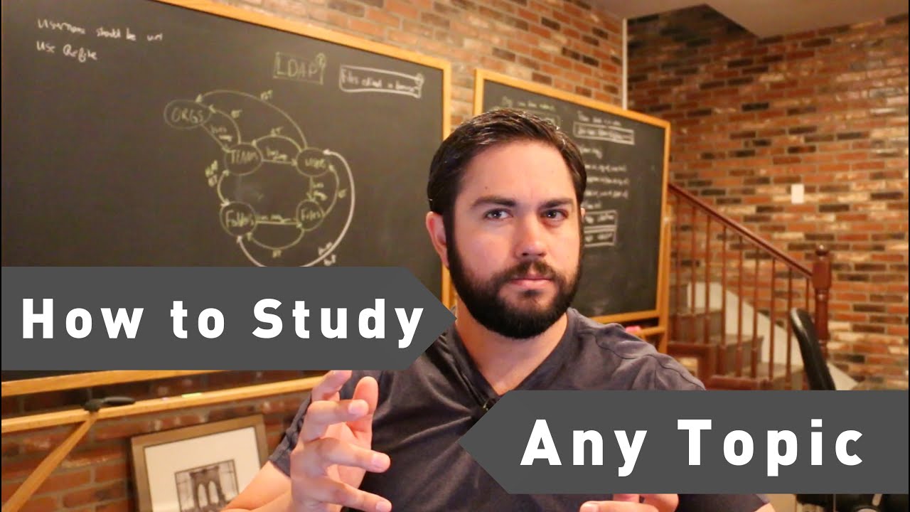 How to Study and Comprehend Difficult Subjects